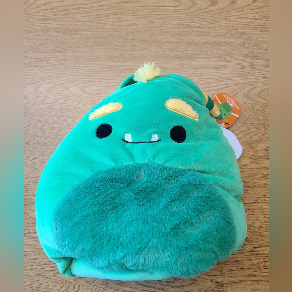 Halloween Treat Pail Costume Accessory Bag for Kids Squishmallows Callum NWT
